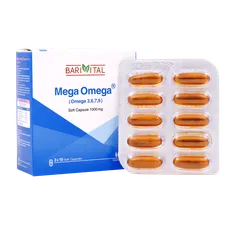 کپسول مگا امگا 1000 باریویتال | Mega Omega Soft Capsule - Barivital