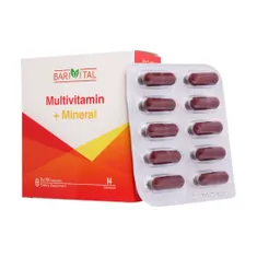کپسول مولتی ویتامین و مینرال باریویتال | Multivitamin + Mineral Capsule - Barivital
