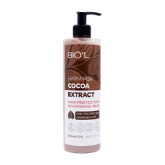 ماسک مو کاکائو بیول موهای رنگ شده و آسیب دیده | Colored and Damaged Hair Mask with Cocoa Extract - Bio'l