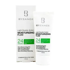 فلوئید آبرسان پوست چرب و مختلط بیزانس | Face Moisturizing Fluid for Combination & Oily Skin - Byzance