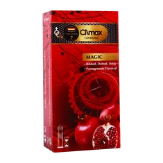 کاندوم خاردار شیاردار انار MAGIC کلایمکس 12 عددی | Climax Magic Condom 12 Pcs