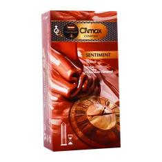 کاندوم خاردار شکلاتی کلایمکس 12 عددی | Climax Sentiment Condoms 12 pcs