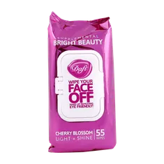 دستمال مرطوب پاک کننده آرایش چشم دافی درخشان کننده | Cherry Blossom Wipes - Dafi