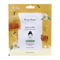 ماسک صورت نقابی شیر و عسل دیپ سنس | Deep Sense Honey And Milk Facial Mask