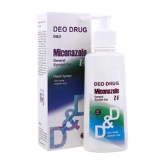 شوینده صورت و بدن میکونازول نیترات دئودراگ | Miconazole General Syndet Gel - Deo Drug