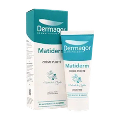 کرم مرطوب کننده پوست چرب متیدرم درماگور | Matiderm Purifying Cream - Dermagor