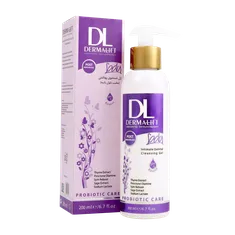 ژل شستشوی بهداشتی بانوان یائسه درمالیفت | Intimate Genital Cleansing Gel For Post Menopausal - DERMALIFT