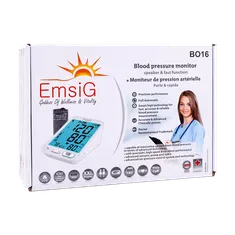 فشارسنج بازویی دیجیتال امسیگ مدل BO16 | Digital Arm Sphygmomanometer Bo16 - EMSIG