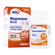 قرص منیزیم مالات یوروویتال |  Eurho Vital Magnesium Malate 60 Tablets