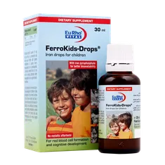 قطره آهن فروکیدز یوروویتال | Ferrokids Drops - Eurho Vital
