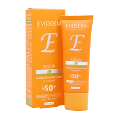 ضد آفتاب پوست چرب SPF50 اویسان اویدرم | Evisun Sunscreen Cream for Oily Skin SPF 50 - Eviderm