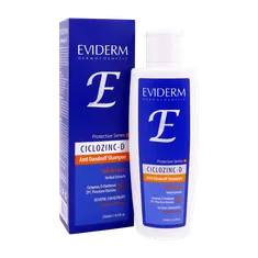 شامپو ضد شوره موهای خشک سیکلوزینک دی اویدرم | Ciclozinc-D Anti-dandruff Shampoo for Dry Hair - Eviderm