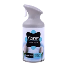 اسپری خوشبو کننده هوا فلورت سری فرش کاتن | Floret Cotton Fresh Air Freshener Fresh Series