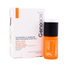 سرم ویتامین سی آسکوربیک اسید سرو ژن ژنوبایوتیک | Vitamin C Ascorbic Acid Serum - Genobiotic