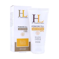 کرم ضد آفتاب رنگی SPF 50 اچ ال |  HL Sun Screen Tinted SPF50 