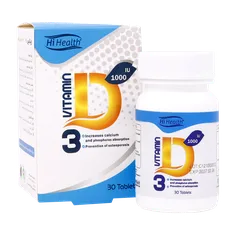 قرص ویتامین D3 1000 های هلث | Vitamin D3 1000 IU - Hi Health 