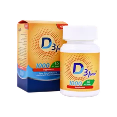 قرص D3 1000 فورت آرین سلامت سینا | Arian Salamat Sina D3Forte 1000 Tablet