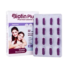 کپسول بیوتین پلاس فارمد سلامت سینا | Pharmed Salamat Sina Biotin Plus Capsule