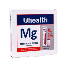 ساشه منیزیم یوهلث فارمد سلامت سینا | Pharmed Salamat Sina Uhealth Magnesium Direct Sachets