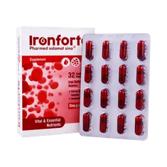 کپسول آیرون فورت فارمد سلامت سینا | Pharmed Salamat Sina Ironforte Capsule