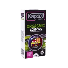 کاندوم تاخیری ارگاسمیک کاپوت 12 عددی | Orgasmic 12 Pcs Condoms - Kapoot
