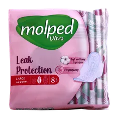نوار بهداشتی مولپد اولترا بزرگ | Large Size Ultra Sanitary Pad - Molped 