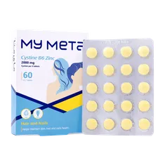 قرص سیستین B6 زینک مای متا | My Meta Cystine B6 Zinc 60 tablets