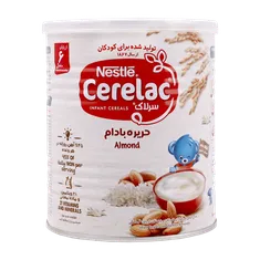 سرلاک حریره بادام به همراه شیر نستله | Almond Cerelac - Nestle