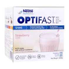 شیک رژیمی اپتی فست نستله 12 ساشه | Nestle OPTIFAST Shake Chocolate 12 sachets