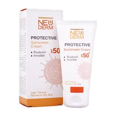 ضد آفتاب هایلی پروتکتیو SPF50 پوست خشک نئودرم | Neuderm Highly Protective Sunscreen Cream SPF50