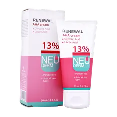 کرم لایه بردار آ اچ آ 13 درصد نئودرم | Neuderm Renewal AHA Cream