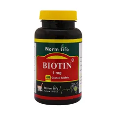 قرص بیوتین 1 نورم لایف | Biotin Coated Tablet - Norm Life
