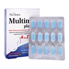 قرص مولتی من پلاس 50 نوتراسن فارما | Nutrasen Pharma Multimen Plus 50