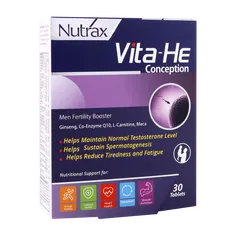 قرص ویتا هی کانسپشن نوتراکس | Vita He Conception - Nutrax