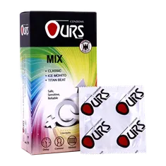 کاندوم MIX اورز 12 عددی | OURS  Mix Condoms 12 Pcs 