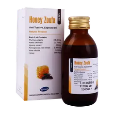 شربت زوفا عسلی رازک | Razak Honey Zoufa Syrup 120 ml