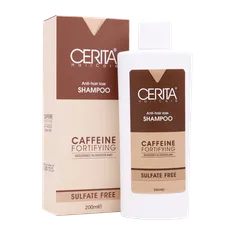 شامپو کافئین بدون سولفات موهای خشک سریتا | Caffeine Fortifying Shampoo For Dry Hair - Cerita