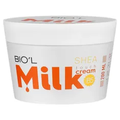 کرم مرطوب کننده شیر و شی باتر بیول 200 میلی لیتر | Shea Milk Touch Cream - Bio'l