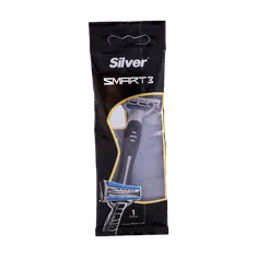 خودتراش سه لبه چند بار مصرف اسمارت 3 سیلور | Smart3 Triple Blade Razor - Silver