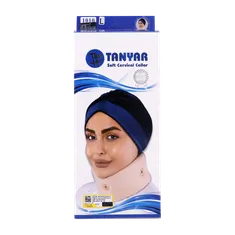 گردن بند طبی نرم تن یار کد 1010  | Tanyar Soft Cervical Collar
