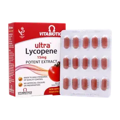 قرص اولترا لیکوپن 15 ویتابیوتیکس | Vitabiotics Ultra Lycopene 15 mg