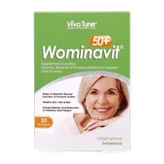 کپسول ومیناویت بالای 50 سال ویواتیون | Viva Tune Wominavit 50+ 30 Softgels