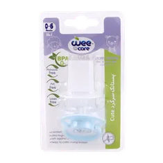 پستانک سر گرد Cute وی کر تا 6 ماهگی کد P101 | Wee Care Cherry Pacifier 0-6months code p101
