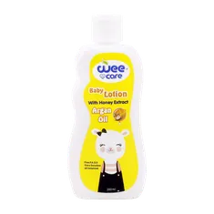 لوسیون بدن بچه آرگان و عسل وی کر | Wee Care Argan Oil Baby Lotion 200 ml