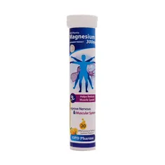 قرص جوشان منیزیم 300 میلی گرم او پی دی فارما 20 عددی | OPD Pharma Magnesium 300 mg 20 Effervescent Tablets