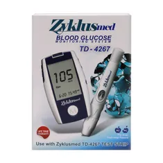 آزمایش قند خون TD-4267 زیکلاس مد | Blood Glucose Monitoring System TD-4267 - Zyklusmed