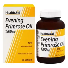 کپسول روغن گل مغربی هلث اید | Evening Primrose Oil Softgel  - Health Aid