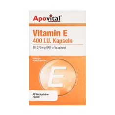 کپسول ویتامین ای آپوویتال | Vitamin E Capsule - Apovital