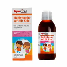 شربت مولتی ویتامین کودکان آپوویتال | Multivitamin Syrup for Kids - Apovital