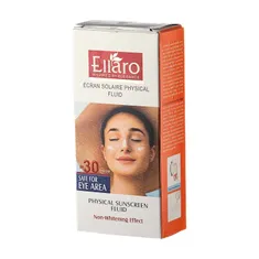 فلوئید ضد آفتاب فیزیکال پوست حساس SPF30 الارو | Physical Sunscreen Fluid SPF 30 for Sensitive Skin - Ellaro